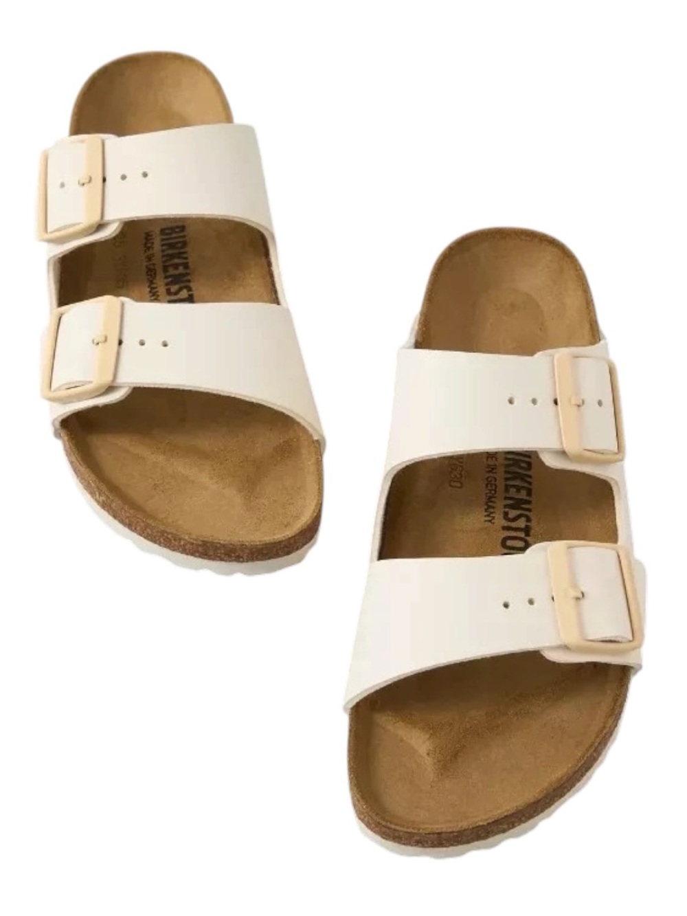 NWT Birkenstock Women's Arizona Sandal in Cream Size 37 (US L 6 | M4)